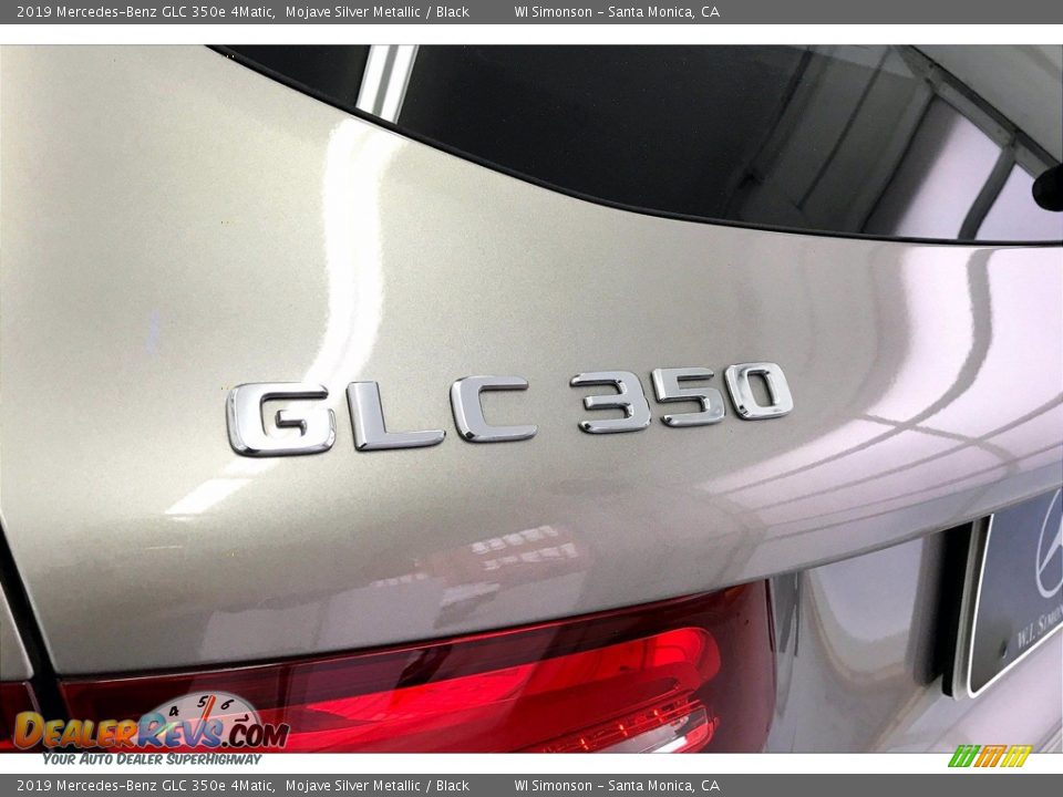 2019 Mercedes-Benz GLC 350e 4Matic Mojave Silver Metallic / Black Photo #31