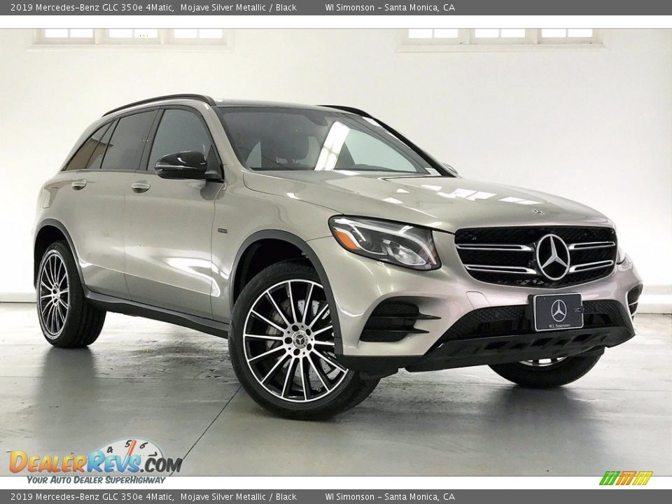 2019 Mercedes-Benz GLC 350e 4Matic Mojave Silver Metallic / Black Photo #34