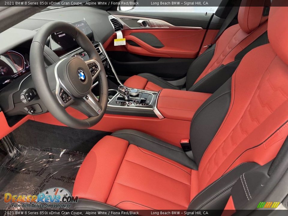 Front Seat of 2021 BMW 8 Series 850i xDrive Gran Coupe Photo #15