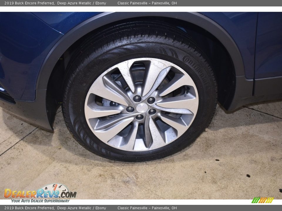 2019 Buick Encore Preferred Deep Azure Metallic / Ebony Photo #5