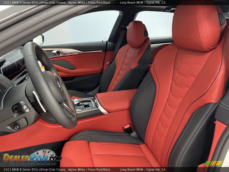 Front Seat of 2021 BMW 8 Series 850i xDrive Gran Coupe Photo #16