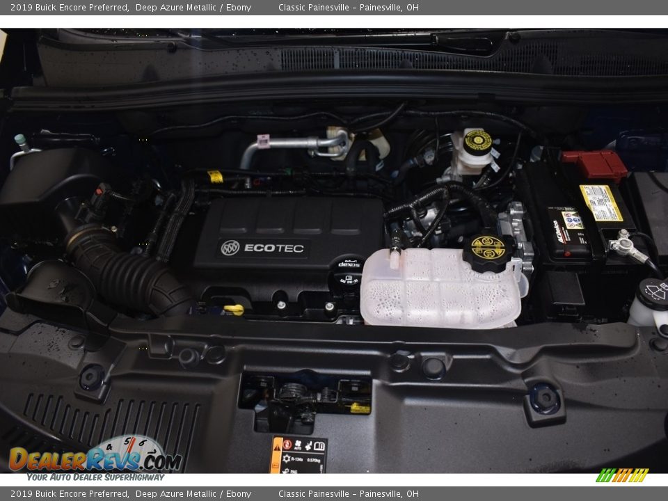 2019 Buick Encore Preferred Deep Azure Metallic / Ebony Photo #6