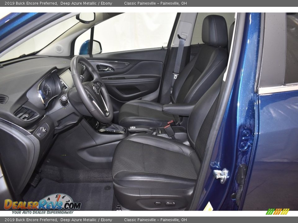 2019 Buick Encore Preferred Deep Azure Metallic / Ebony Photo #7