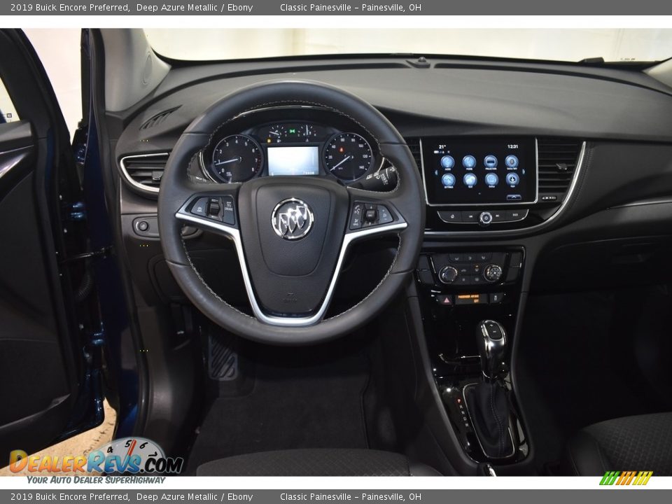2019 Buick Encore Preferred Deep Azure Metallic / Ebony Photo #12