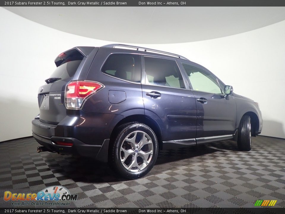 2017 Subaru Forester 2.5i Touring Dark Gray Metallic / Saddle Brown Photo #20