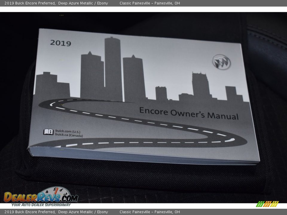 2019 Buick Encore Preferred Deep Azure Metallic / Ebony Photo #18