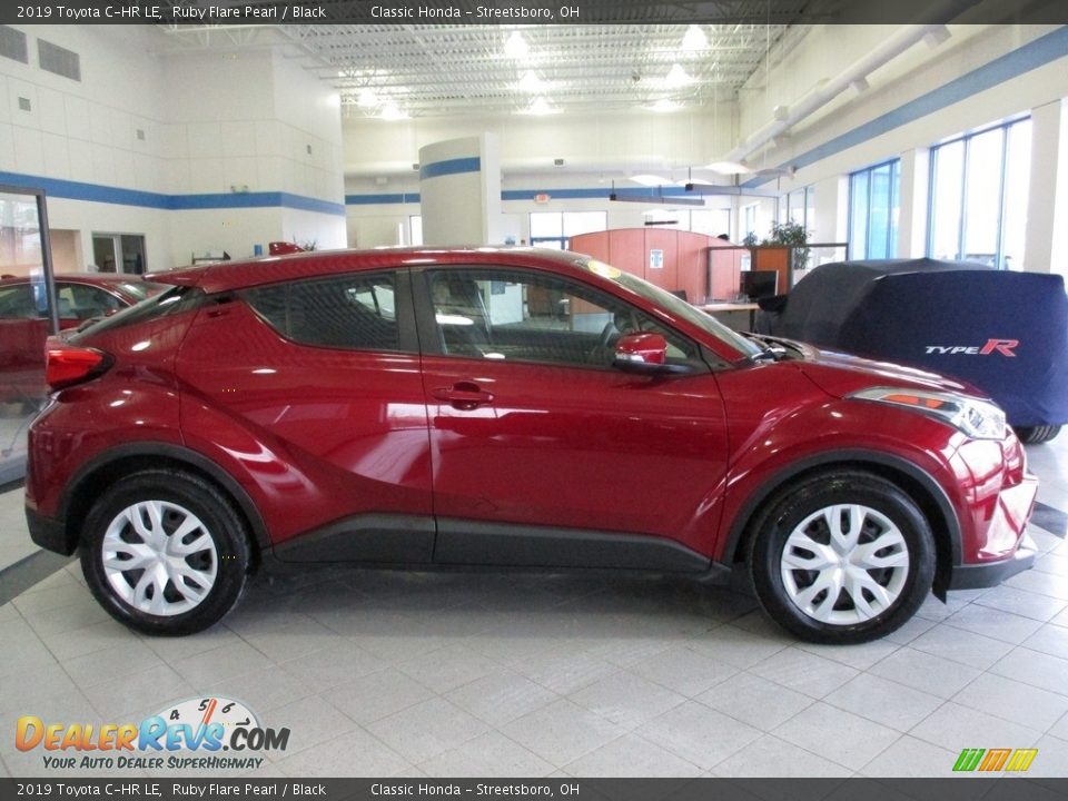 2019 Toyota C-HR LE Ruby Flare Pearl / Black Photo #4