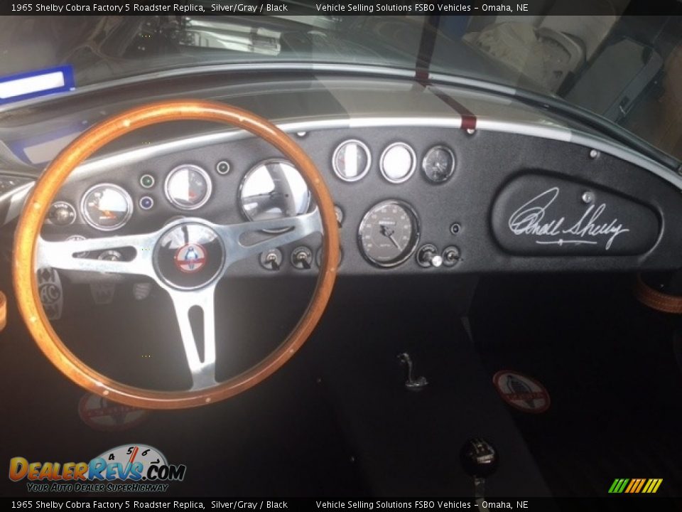 Dashboard of 1965 Shelby Cobra Factory 5 Roadster Replica Photo #7
