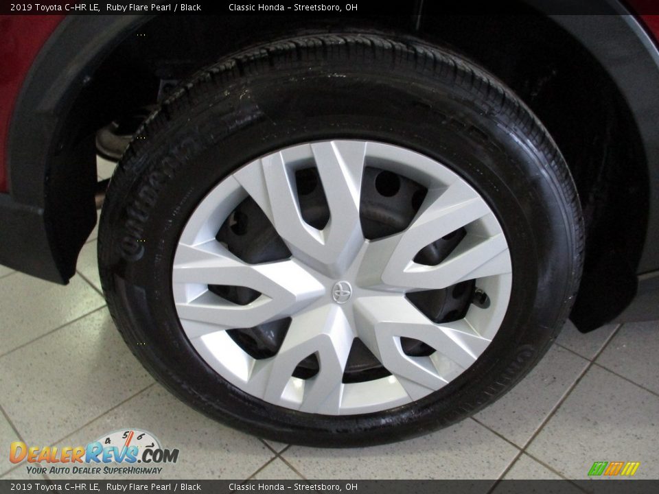 2019 Toyota C-HR LE Ruby Flare Pearl / Black Photo #6