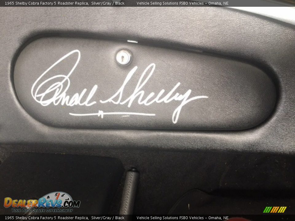 1965 Shelby Cobra Factory 5 Roadster Replica Silver/Gray / Black Photo #9