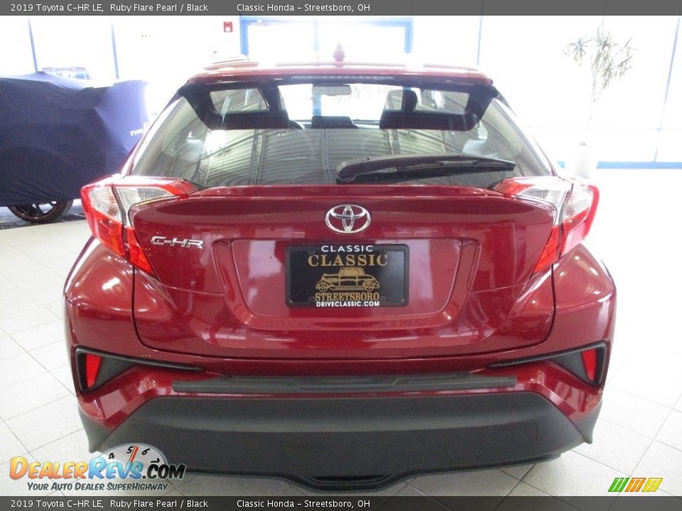 2019 Toyota C-HR LE Ruby Flare Pearl / Black Photo #8