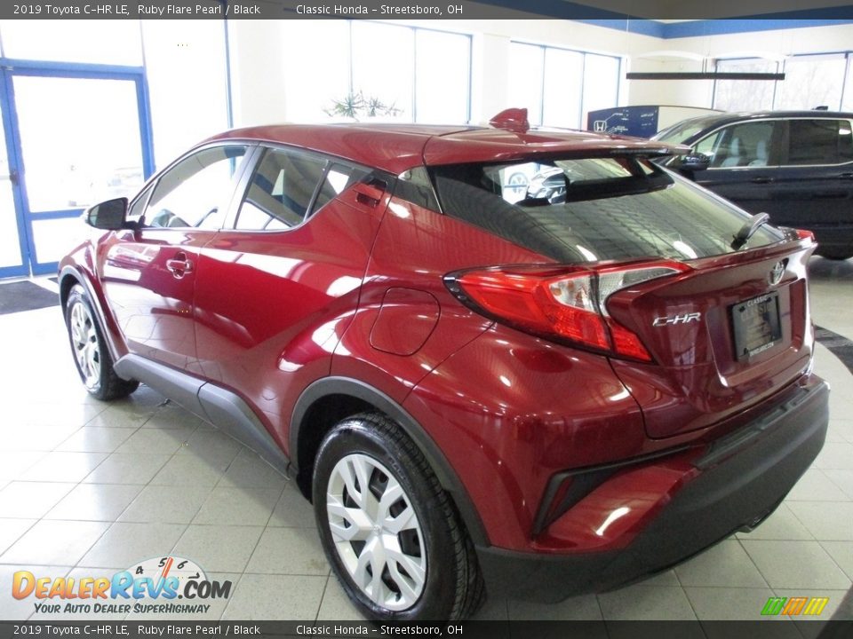 2019 Toyota C-HR LE Ruby Flare Pearl / Black Photo #9
