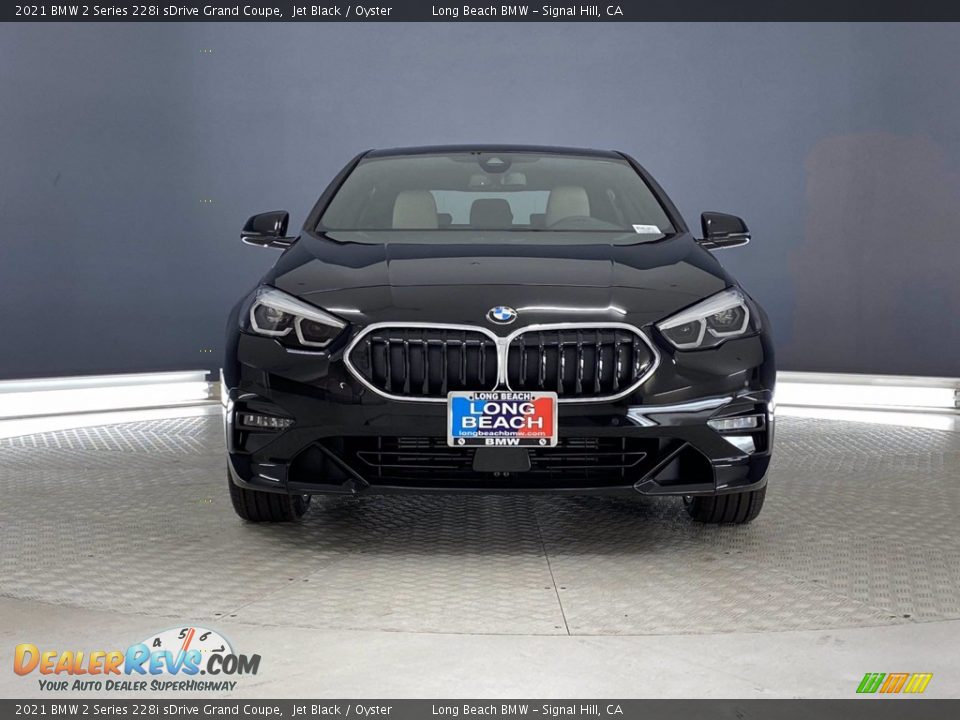 2021 BMW 2 Series 228i sDrive Grand Coupe Jet Black / Oyster Photo #5