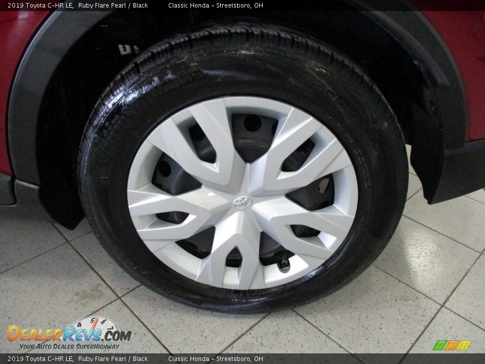 2019 Toyota C-HR LE Ruby Flare Pearl / Black Photo #11