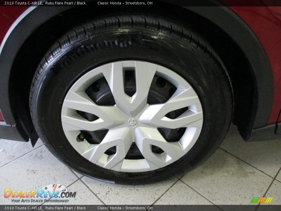 2019 Toyota C-HR LE Ruby Flare Pearl / Black Photo #12