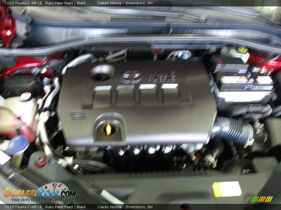 2019 Toyota C-HR LE Ruby Flare Pearl / Black Photo #13