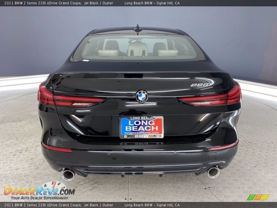 2021 BMW 2 Series 228i sDrive Grand Coupe Jet Black / Oyster Photo #11