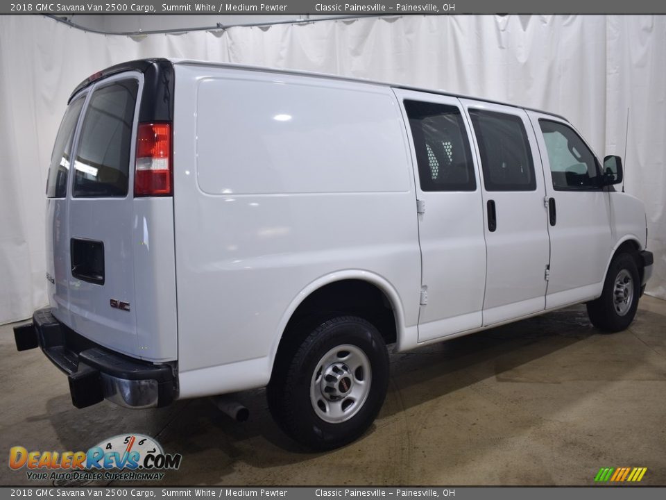 2018 GMC Savana Van 2500 Cargo Summit White / Medium Pewter Photo #2