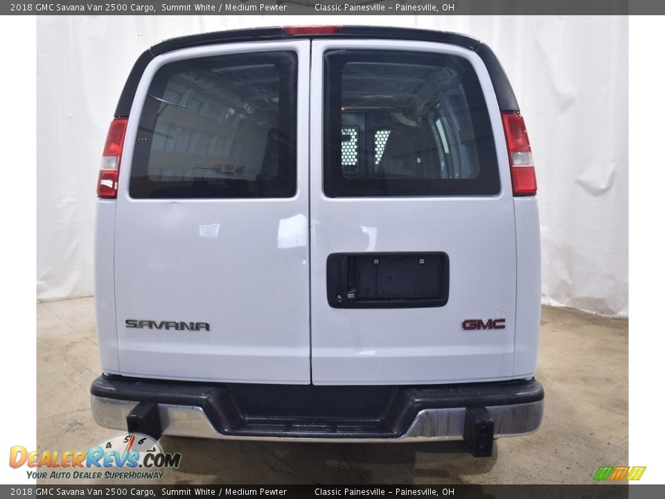 2018 GMC Savana Van 2500 Cargo Summit White / Medium Pewter Photo #3