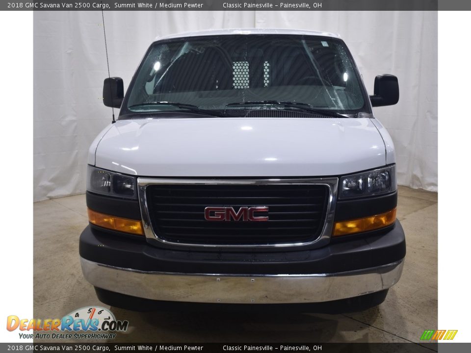 2018 GMC Savana Van 2500 Cargo Summit White / Medium Pewter Photo #4