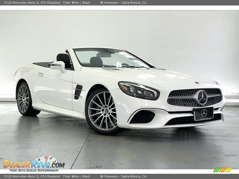Front 3/4 View of 2018 Mercedes-Benz SL 450 Roadster Photo #32