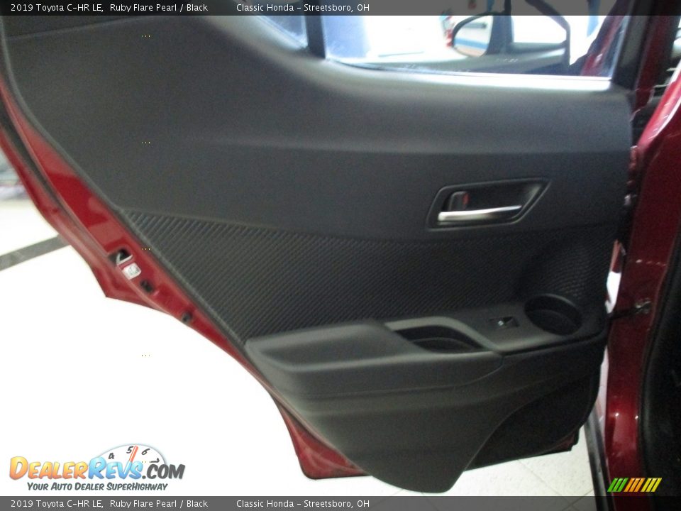 2019 Toyota C-HR LE Ruby Flare Pearl / Black Photo #22