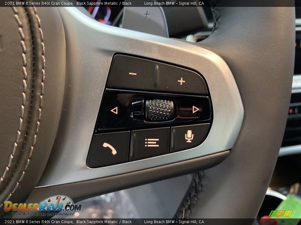 2021 BMW 8 Series 840i Gran Coupe Steering Wheel Photo #18