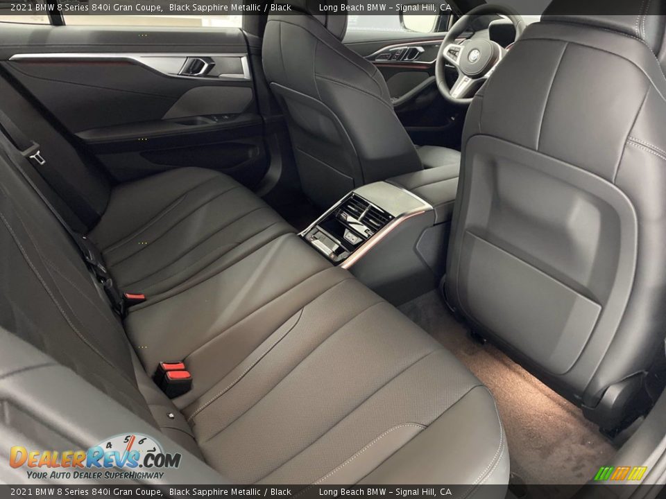 Rear Seat of 2021 BMW 8 Series 840i Gran Coupe Photo #20