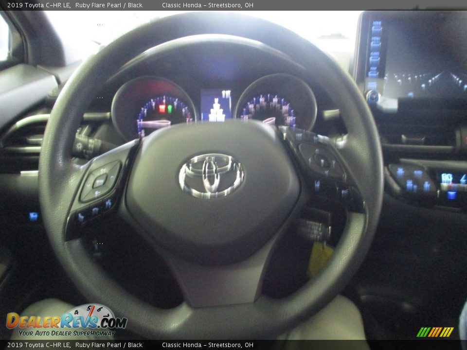 2019 Toyota C-HR LE Ruby Flare Pearl / Black Photo #29