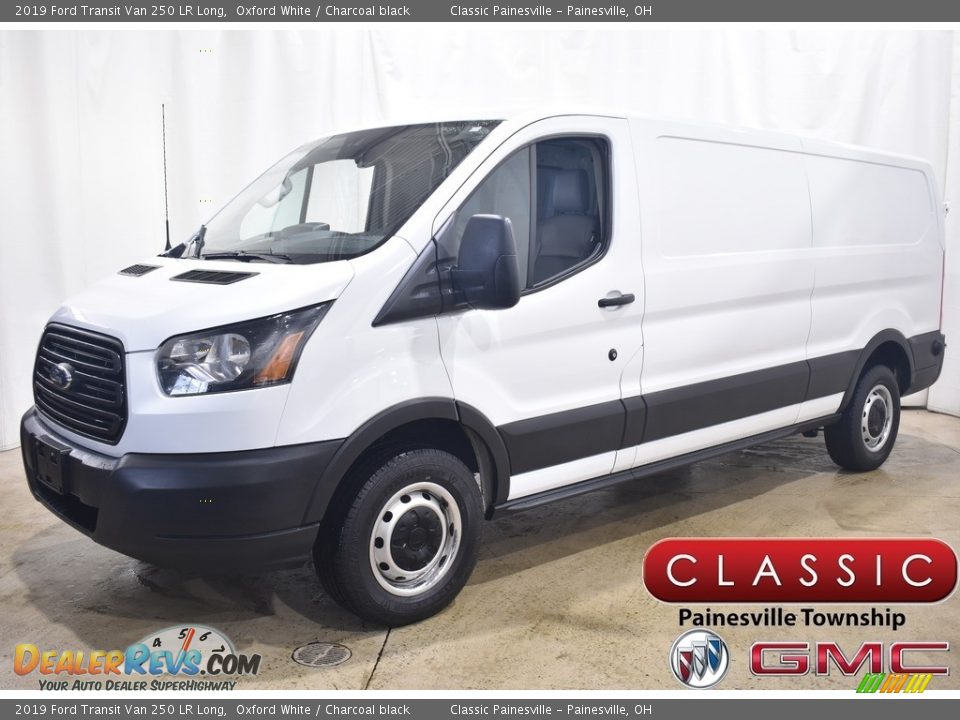 2019 Ford Transit Van 250 LR Long Oxford White / Charcoal black Photo #1