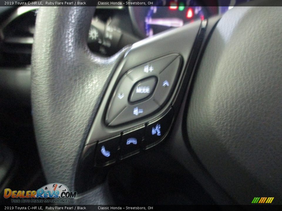2019 Toyota C-HR LE Ruby Flare Pearl / Black Photo #30