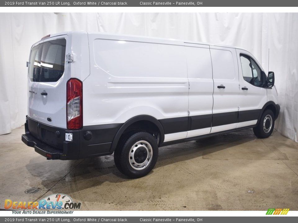 2019 Ford Transit Van 250 LR Long Oxford White / Charcoal black Photo #2