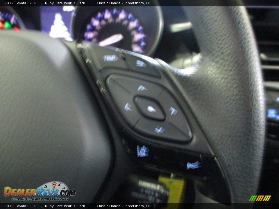 2019 Toyota C-HR LE Ruby Flare Pearl / Black Photo #31