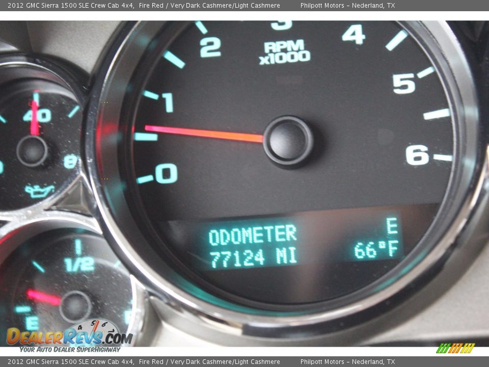2012 GMC Sierra 1500 SLE Crew Cab 4x4 Fire Red / Very Dark Cashmere/Light Cashmere Photo #14