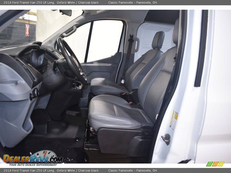 2019 Ford Transit Van 250 LR Long Oxford White / Charcoal black Photo #6