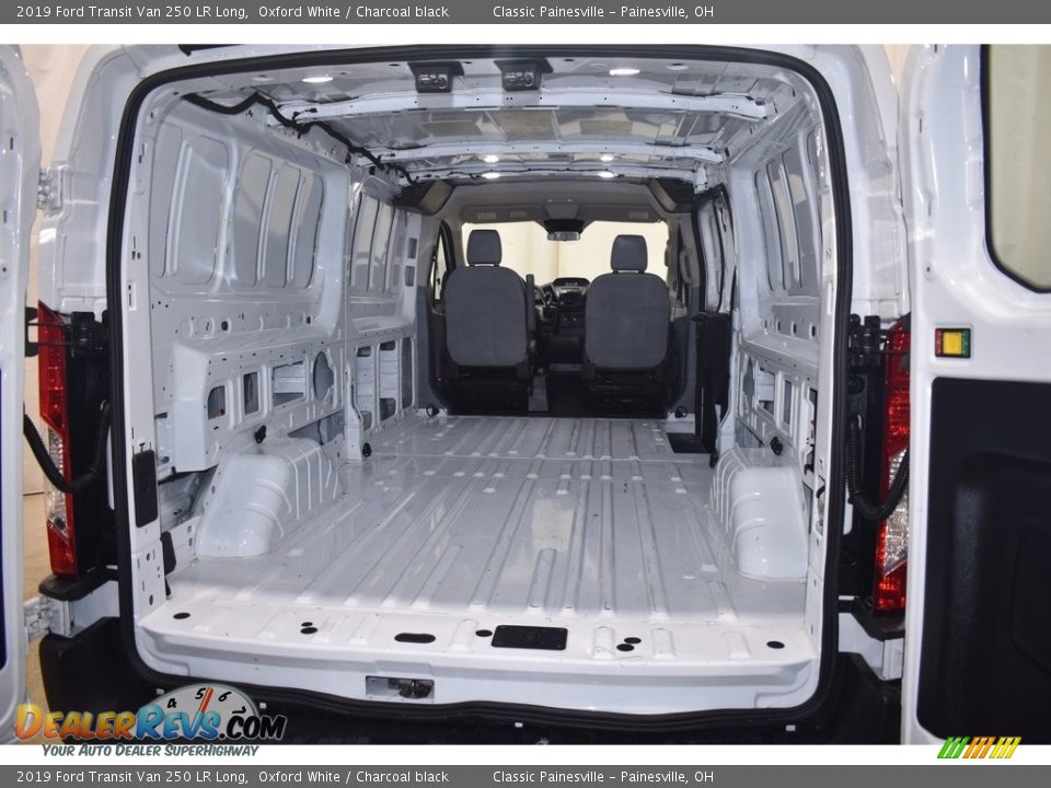 2019 Ford Transit Van 250 LR Long Oxford White / Charcoal black Photo #7