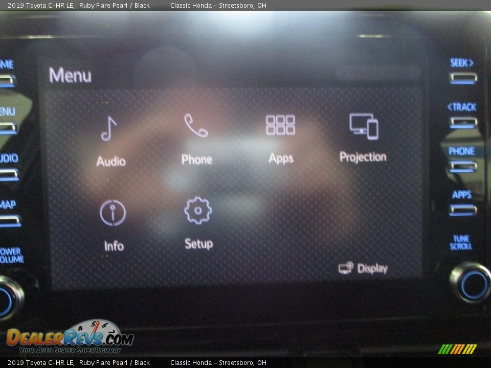 2019 Toyota C-HR LE Ruby Flare Pearl / Black Photo #36