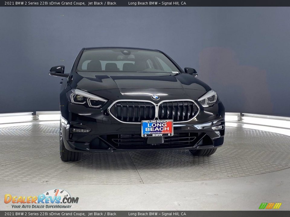 2021 BMW 2 Series 228i sDrive Grand Coupe Jet Black / Black Photo #3