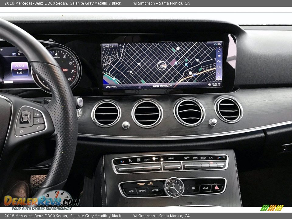 2018 Mercedes-Benz E 300 Sedan Selenite Grey Metallic / Black Photo #5