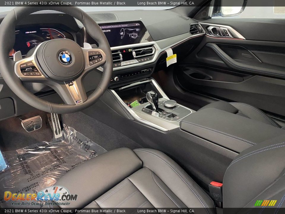 2021 BMW 4 Series 430i xDrive Coupe Portimao Blue Metallic / Black Photo #2