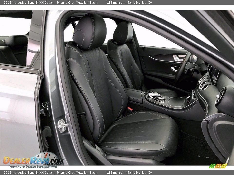 2018 Mercedes-Benz E 300 Sedan Selenite Grey Metallic / Black Photo #6
