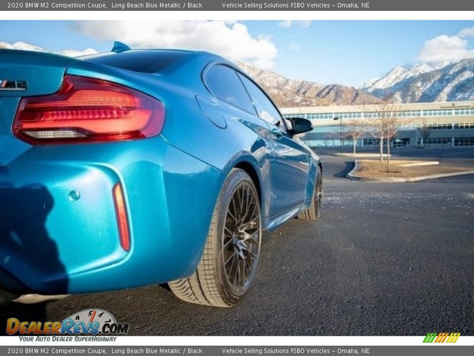 2020 BMW M2 Competition Coupe Long Beach Blue Metallic / Black Photo #11