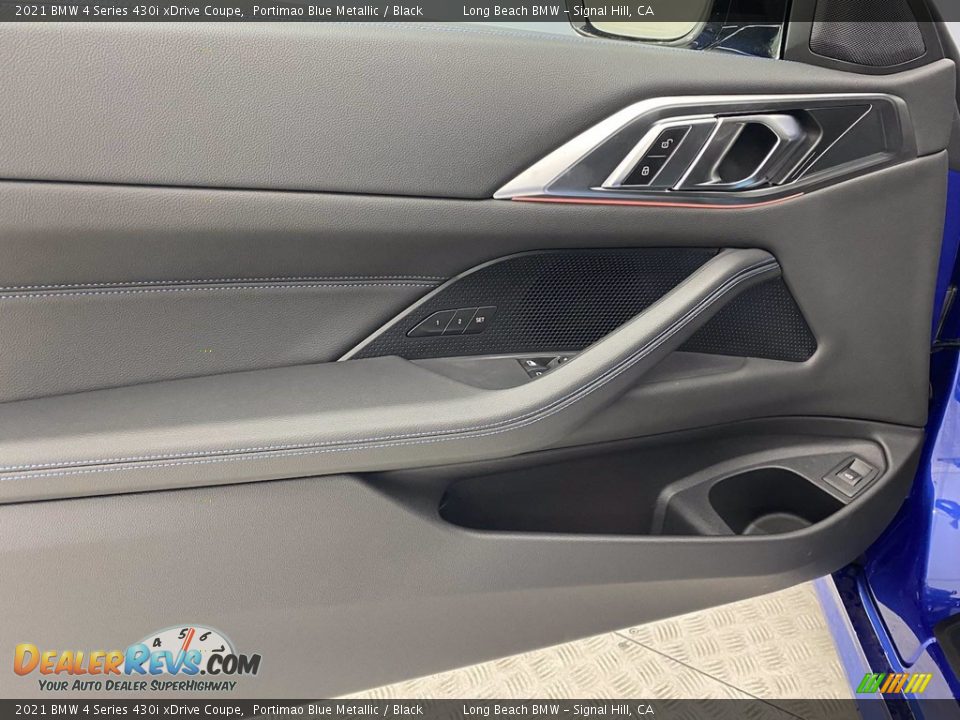 2021 BMW 4 Series 430i xDrive Coupe Portimao Blue Metallic / Black Photo #11