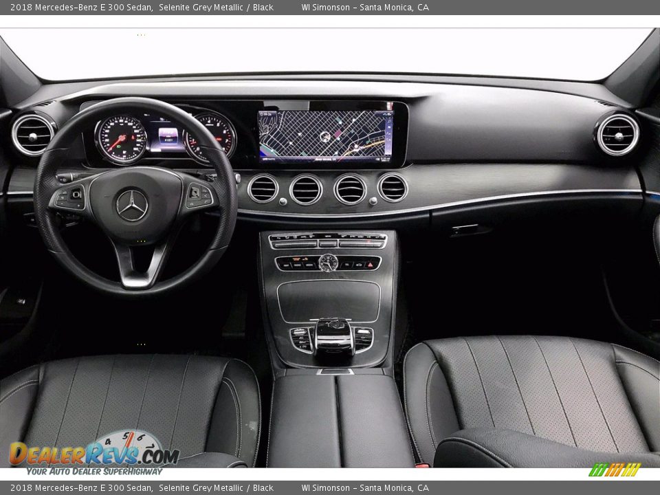 2018 Mercedes-Benz E 300 Sedan Selenite Grey Metallic / Black Photo #15
