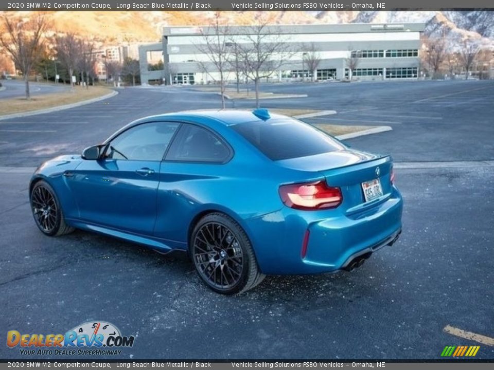 2020 BMW M2 Competition Coupe Long Beach Blue Metallic / Black Photo #13