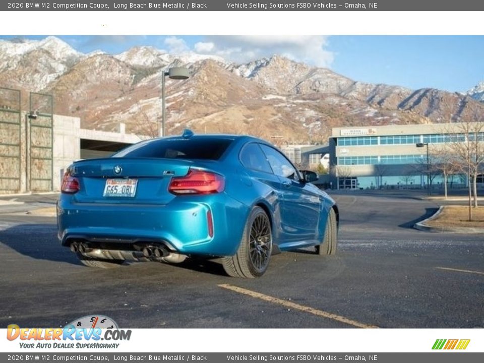 2020 BMW M2 Competition Coupe Long Beach Blue Metallic / Black Photo #15