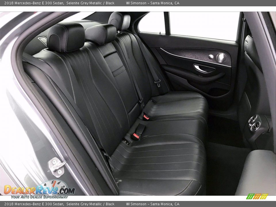 2018 Mercedes-Benz E 300 Sedan Selenite Grey Metallic / Black Photo #19