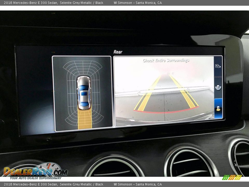 2018 Mercedes-Benz E 300 Sedan Selenite Grey Metallic / Black Photo #24