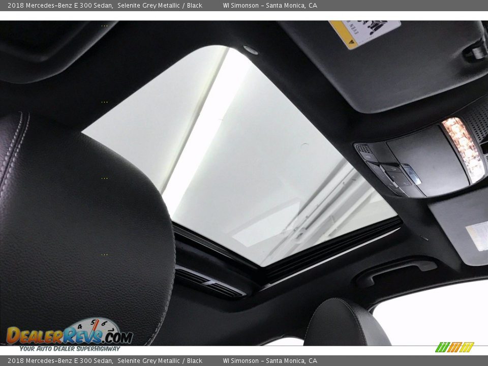 2018 Mercedes-Benz E 300 Sedan Selenite Grey Metallic / Black Photo #25