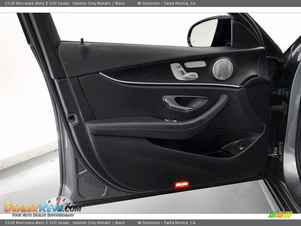 2018 Mercedes-Benz E 300 Sedan Selenite Grey Metallic / Black Photo #26